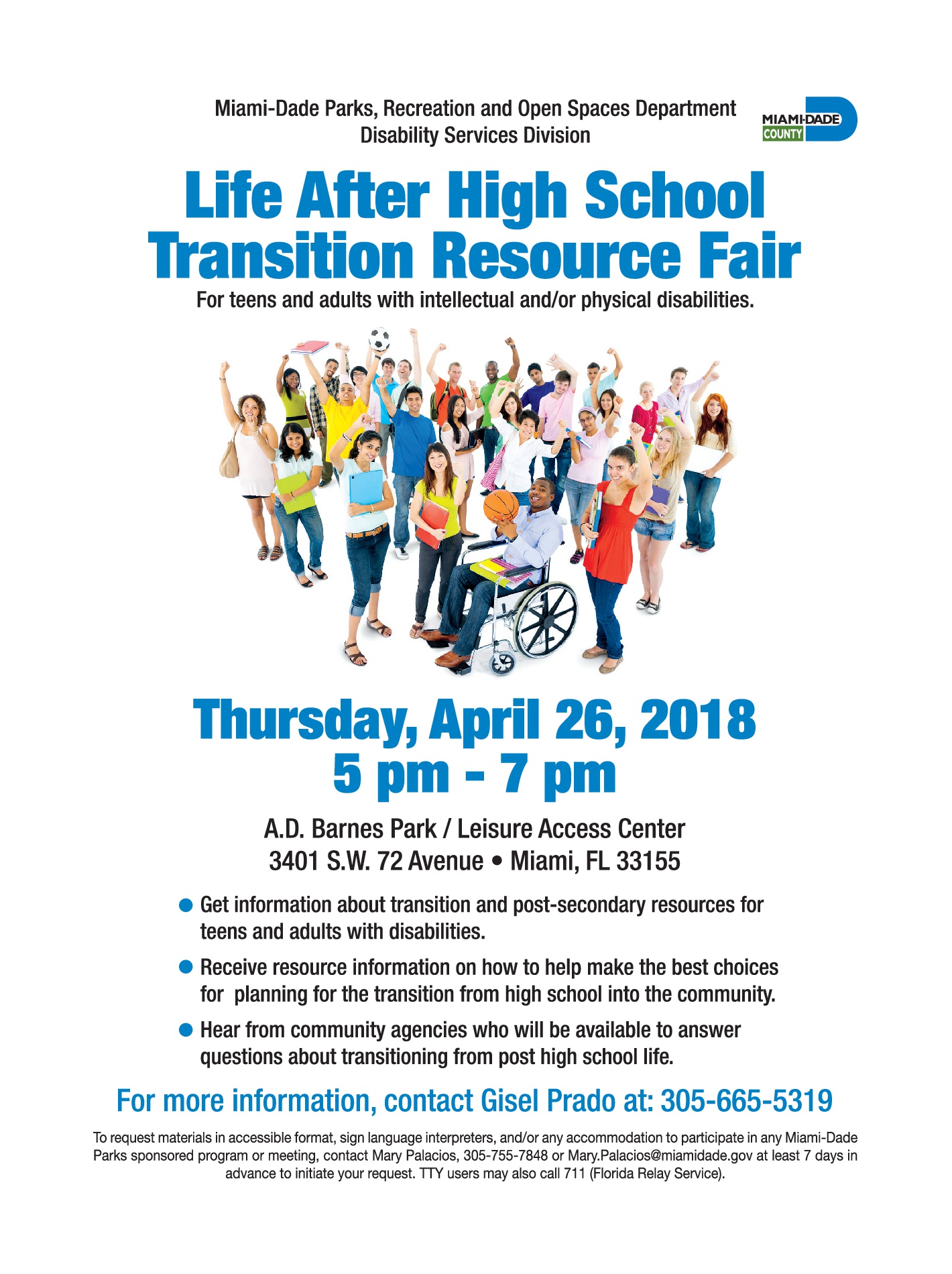 Life After High School Transition Resource Fair